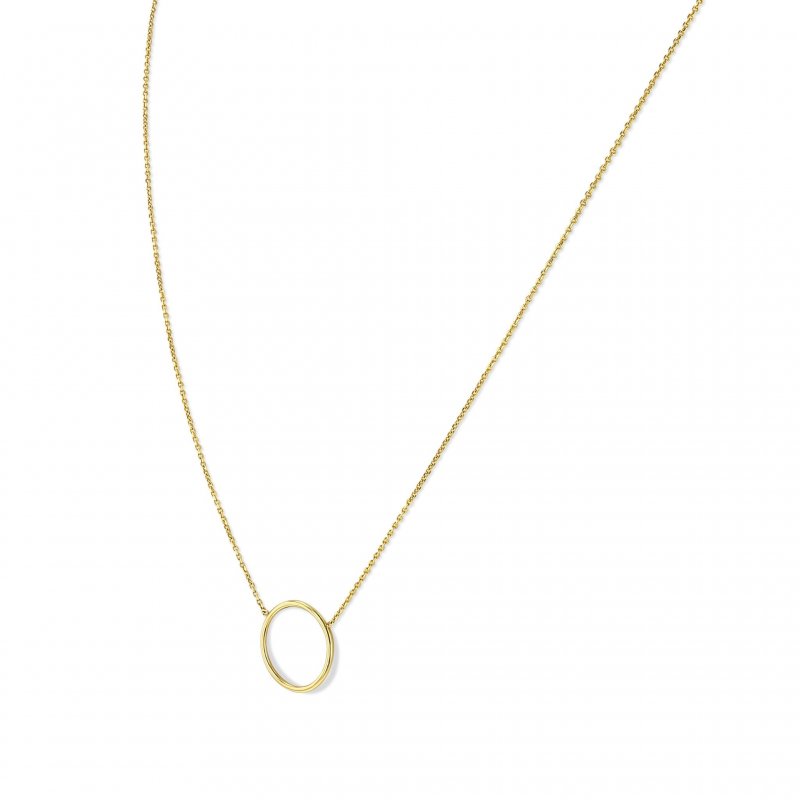 Alin Open Circle Necklace